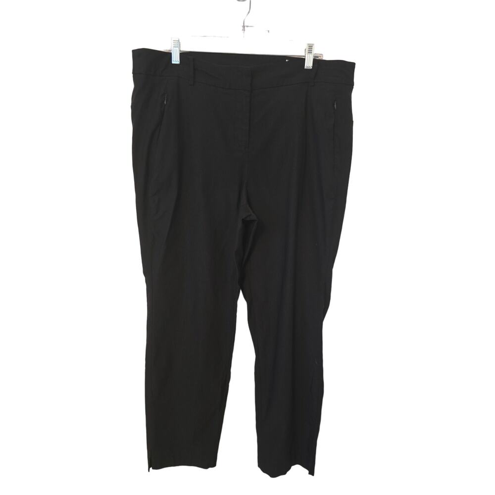 Lane Bryant Straight Leg Closet Staple Black Work Dress Women's Pants 20